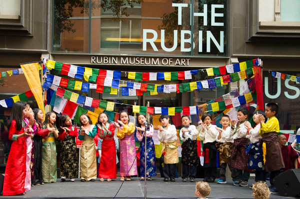 Just Do Art: July 9, 2015 1 The Rubin Museum of Art’s block party transforms W. 17th St. into a hub of Himalayan feats and flavors. July 19, rain or shine. Photo by Michael Seto.