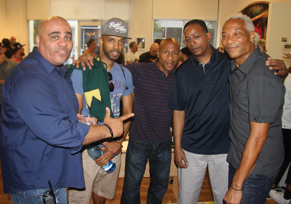 Outsider artists were IN at Clayton art opening 6 clayton,-crew