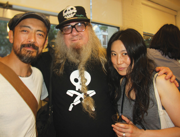 Outsider artists were IN at Clayton art opening 1 Photo by Elsa Rensaa