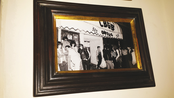 Punk rockers clock in at new Schrager resto 1 Photo by The Villager