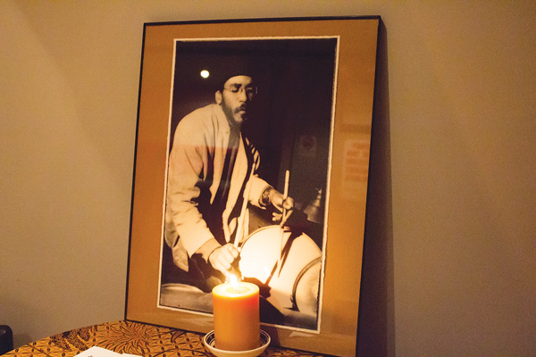 Jazz greats celebrate drum virtuoso Jerome Cooper 4 A photo portrait of Jerome Cooper.