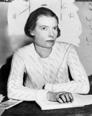 Dorothy Day in 1934, shortly after founding The Catholic Worker newspaper.