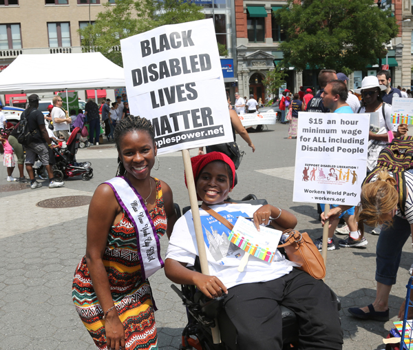 Disabled displayed their pride 1 Photo by Jefferson Siegel