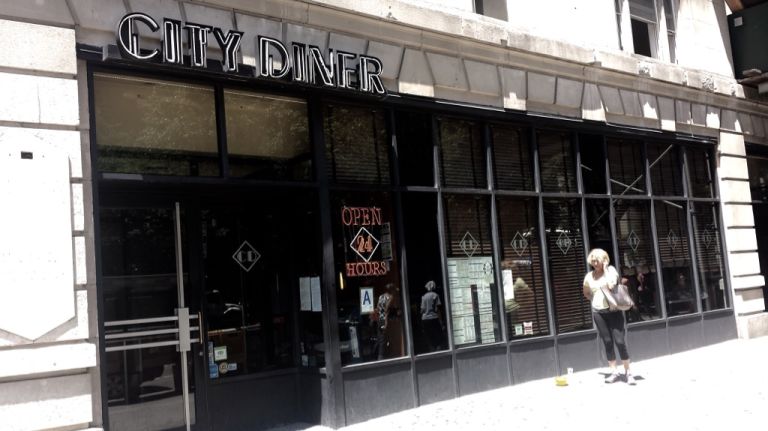 The City Diner on the Upper West Side of Manhattan. 