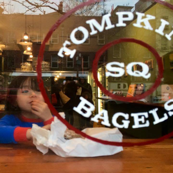 Kids and adults alike get a kick out of Tompkins Square Bagels.   Photo by ​Angie Dykshorn