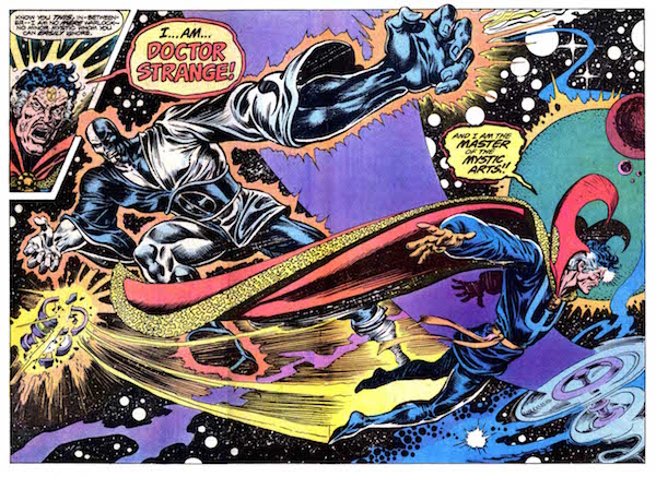 Comic book (movie) logic 4 Marvel’s upcoming “Doctor Strange” will capture the psychedelic feel of the comics it’s based on. Image: Marvel/ComicsVine.