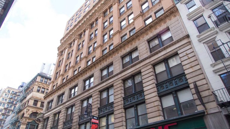 Pre-War boutique condo building on Fulton Street in Manhattan's Financial District on Aug. 20, 2015.