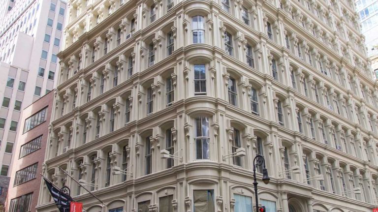 The cast-iron Bennett Building in Manhattan's Financial District on Aug. 20, 2015.