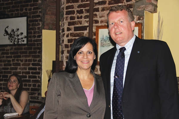 Terri Cude, left, and and Dennis Gault. File photo by Tequila Minsky