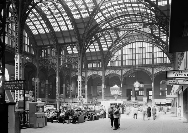 The demolition of the beautiful old Penn Station, above, helped spur the creation of New York City’s Landmarks Law.