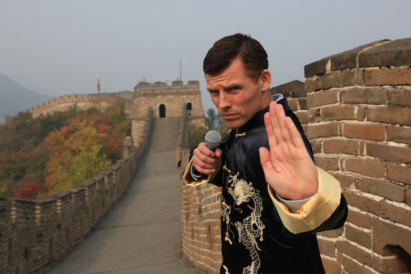 Spring forward to fall festivals 7 Des Bishop’s “Made in China” charts his quest to learn the language for a Chinese stand-up audience. Part of the 1st Irish Theatre Festival. Photo courtesy 1st Irish.