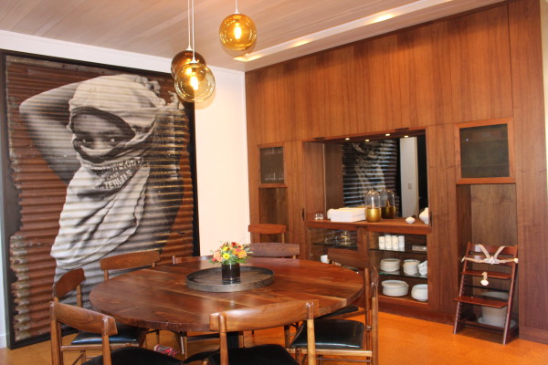 Famed graffiti artist's Banksy's work.