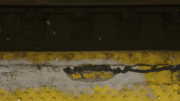 A state of disrepair is visible at the 175th Street A-Line subway station in Manhattan on Wednesday, September 02, 2015. An analysis by the Citizen Budget Commission found that the 52 Street-Lincoln Avenue subway station was one of the worst stations because it has 'components' in disrepair, such as platforms and stairs.