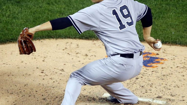 Subway Series: Yankees vs. Mets 96 Masahiro Tanaka of the New York Yankees pitches in the second inning against the New York Mets at Citi Field on Friday, Sept. 18, 2015.