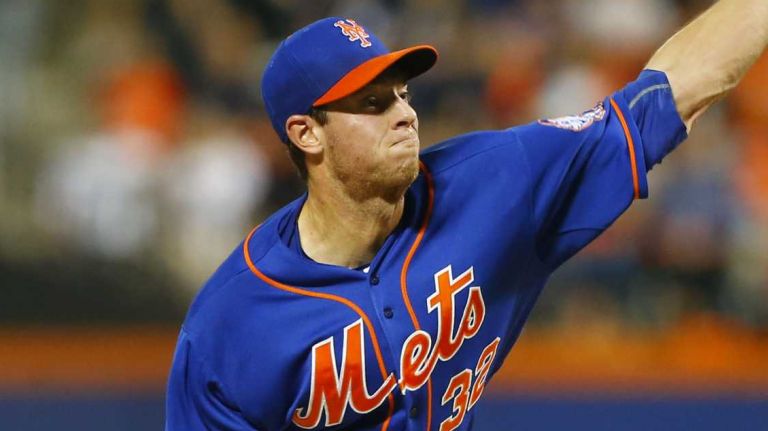 Subway Series: Yankees vs. Mets 97 Steven Matz of the New York Mets pitches in the first inning against the New York Yankees at Citi Field on Friday, Sept. 18, 2015.