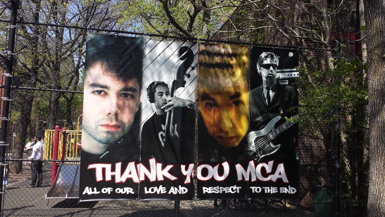 Born and bred: The Beastie Boys rocked my world 3 At MCA Day at Adam Yauch Park. Photo by Elana Rabinowitz