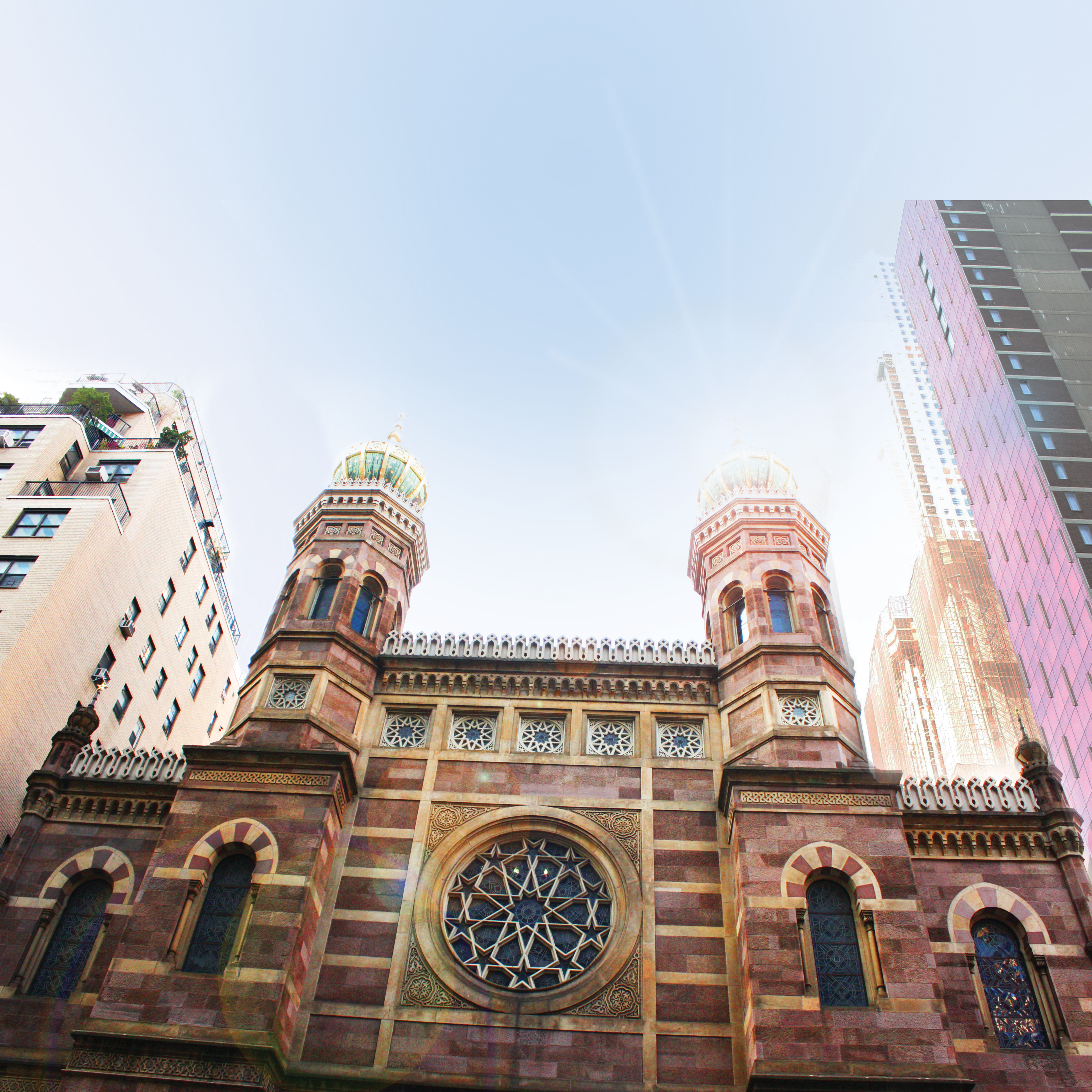 The Central Synagogue on Lexington Avenue also has considerable unused TDRs, though like St. Bartholomew's and St. Patrick's, it is raising conerns about the terms of their transfers. | MICHAEL SHIREY 