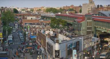 New York City’s Jackson Heights neighborhood, subject of Frederick Wiseman’s IN JACKSON HEIGHTS. Courtesy of Zipporah Films.