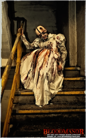 Blood Manor delivers scares and humor 2 Blood Manor delivers all that is expected of their (not quite) family-friendly, creepily campy, blood-soaked brand. By BPS Productions, courtesy Blood Manor.