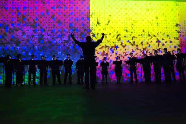 Just Do Art: Week of Oct. 8, 2015 1 Chamber choir The Crossing plays the SONiC Festival as part of a free concert, Oct. 16 at Winter Garden at Brookfield Place. Photo by Becky Oehlers.
