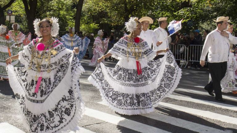 The Hispanic Day Parade returns to Fifth Avenue Oct. 11, 2015.