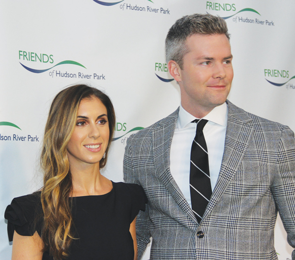 Ryan Serhant, with his fiancée, Emilia Bechrakis, said a NID would have been way too taxing for Lower West Siders.