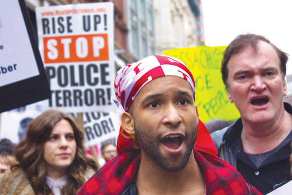 protesters-and-tarantino