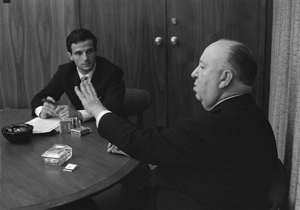 A scene from Kent Jones’s documentary HITCHCOCK/TRUFFAUT.  Photo by Philippe Halsman.  Courtesy of Cohen Media Group.