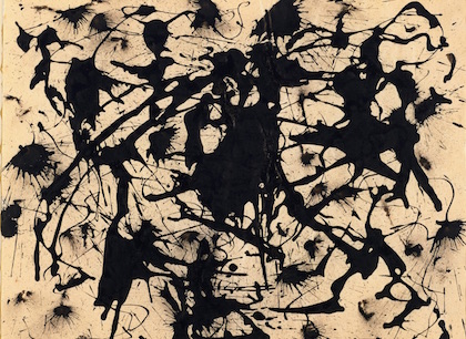 A Concise But Wide-Ranging Pollock Show at MoMA 1 “Untitled,” c. 1950; ink on paper, 17 1/2 x 22 1/4″. | THE MUSEUM OF MODERN ART/ POLLOCK-KRASNER FOUNDATION/ARTISTS RIGHTS SOCIETY, NEW YORK