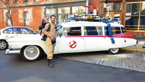 Who ya gonna call? 1 Downtown Express photo by Milo Hess
