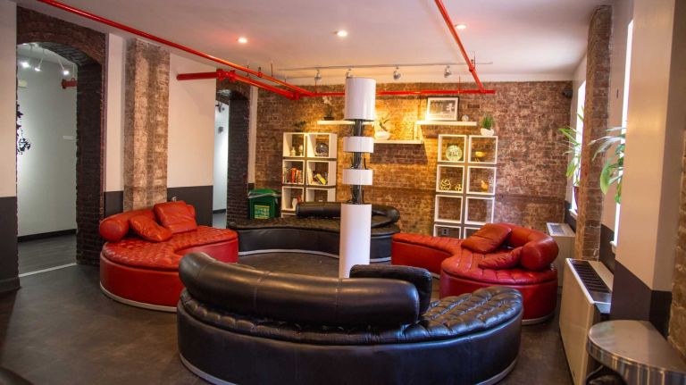 There is plenty of common space at the HI NYC hostel at 891 Amsterdam Ave. on Nov. 23, 2015.