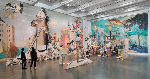 Buhmann on Art: Jim Shaw 1 Exhibition view of “Jim Shaw: The End is Here,” at the New Museum through Jan. 10. Photo by Maris Hutchinson.