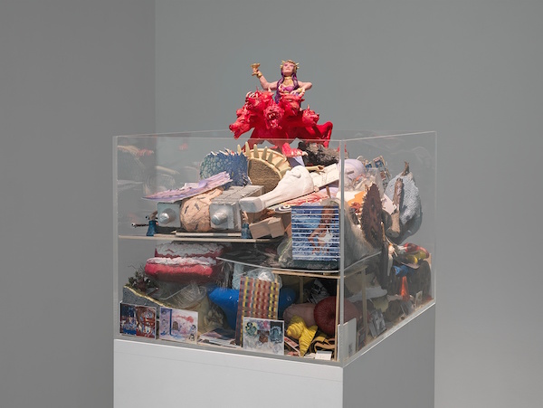 Buhmann on Art: Jim Shaw 3 “The End is Here” features objects from Shaw’s personal collection that represent counterculture and consumer desires. Photo by Maris Hutchinson.