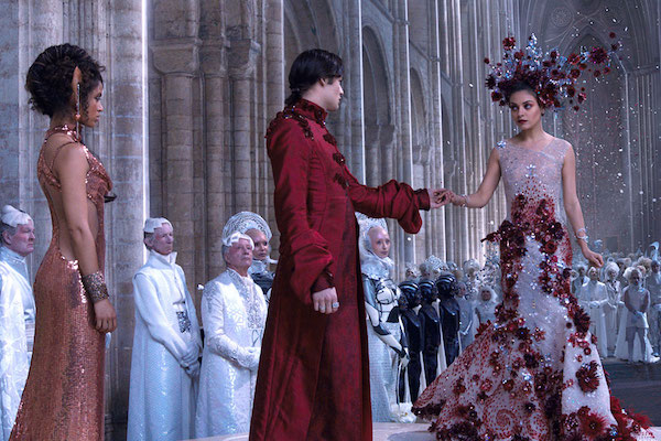 Best in Screen, 2015 7 The Wachowski’s maligned space opera “Jupiter Ascending” features eye-popping visuals and production design. Photo: Warner Bros.