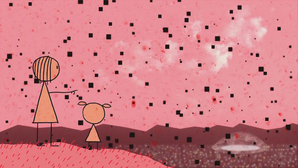 Best in Screen, 2015 8 Digital animation let Don Hertzfeldt experiment with striking color and bold geometric compositions. Photo: Bitter Films.
