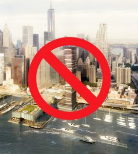 Downtown's 2015: The year in review 8 Rendering courtesy of Howard Hughes The developers of the South Street Seaport area have given up on building an apartment tower adjacent to the historic district after strong pushback from local residents and politicians.