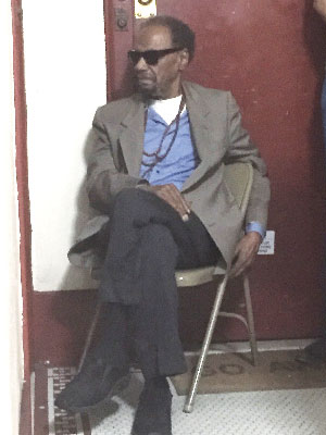 Tribes’ Steve Cannon is at it again 2 photo by bob holman Steve Cannon at Marjorie Eliot’s Parlor Jazz Series in Harlem.