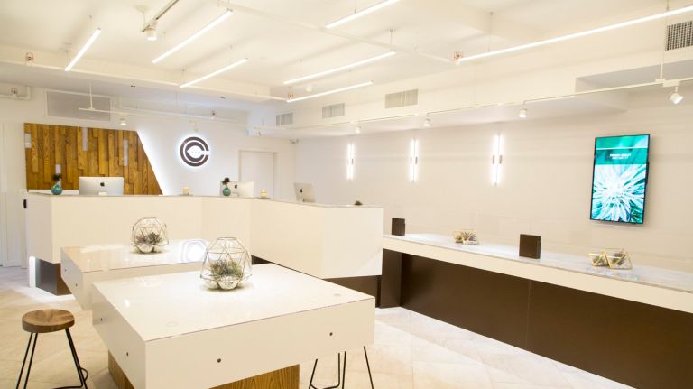 Columbia Care, the city's  first medicinal marijuana dispensary, on  Wednesday, Jan. 6, 2016.