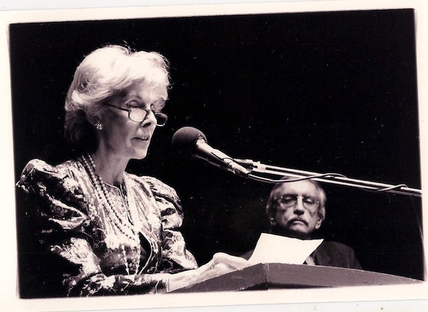 Just Do Art: Week of Feb. 18, 2016 2 The late Betsy Von Furstenberg, as she introduced Edward Albee the year he was honored at TNC’s Love N' Courage benefit. Courtesy TNC.