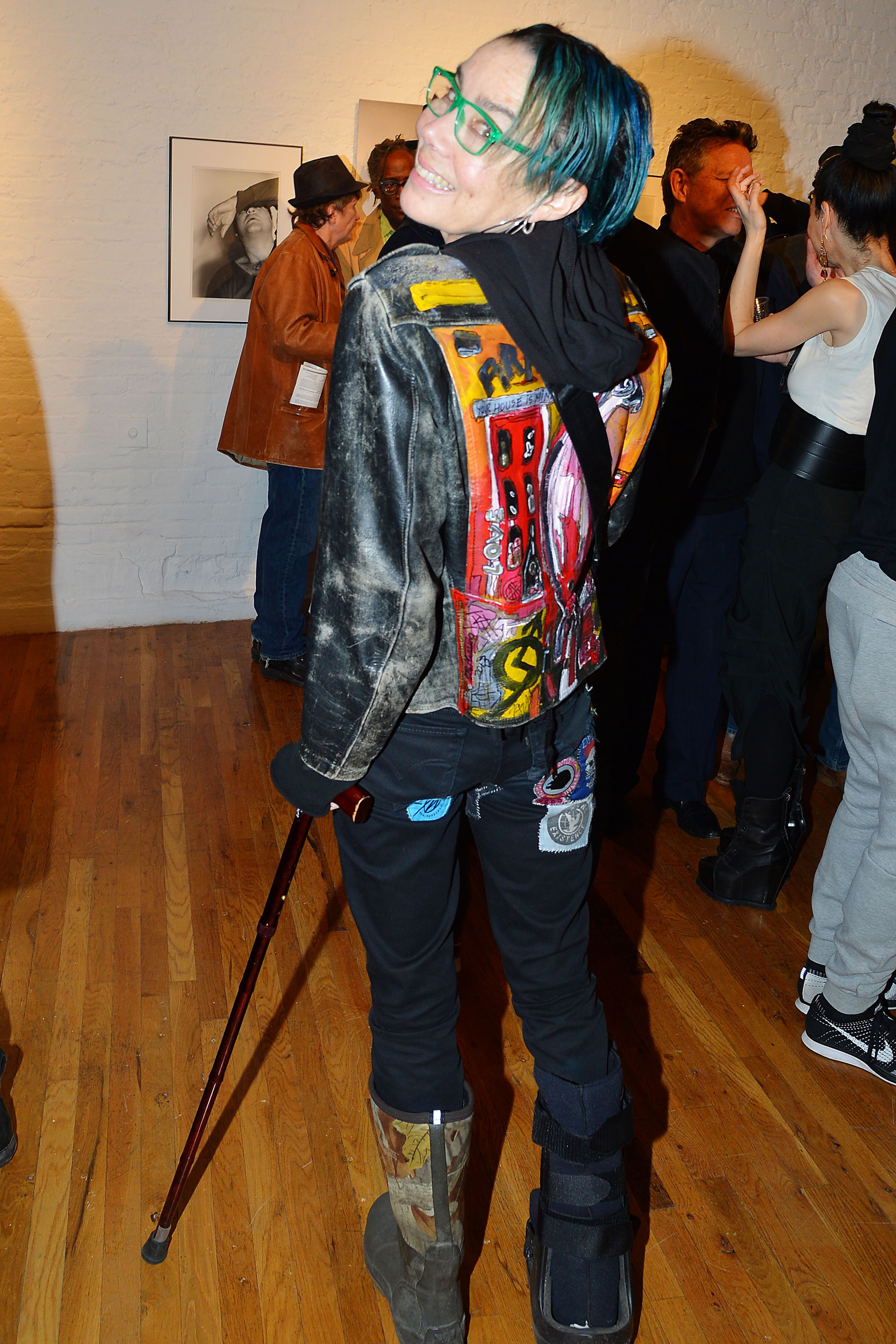‘Punks, poets & provocateurs’ at HOWL! Happening 2 Fly O== An Exhibition of Photographs by MARCIA RESNICK From Her New Book Punks, Poets and Provocateurs:== Howl! Happening: An Arturo Vega Project6 East 1st Street, NYC== February 04, 2016== ©Patrick McMullan== Photo - Patrick McMullan/PMC== ==