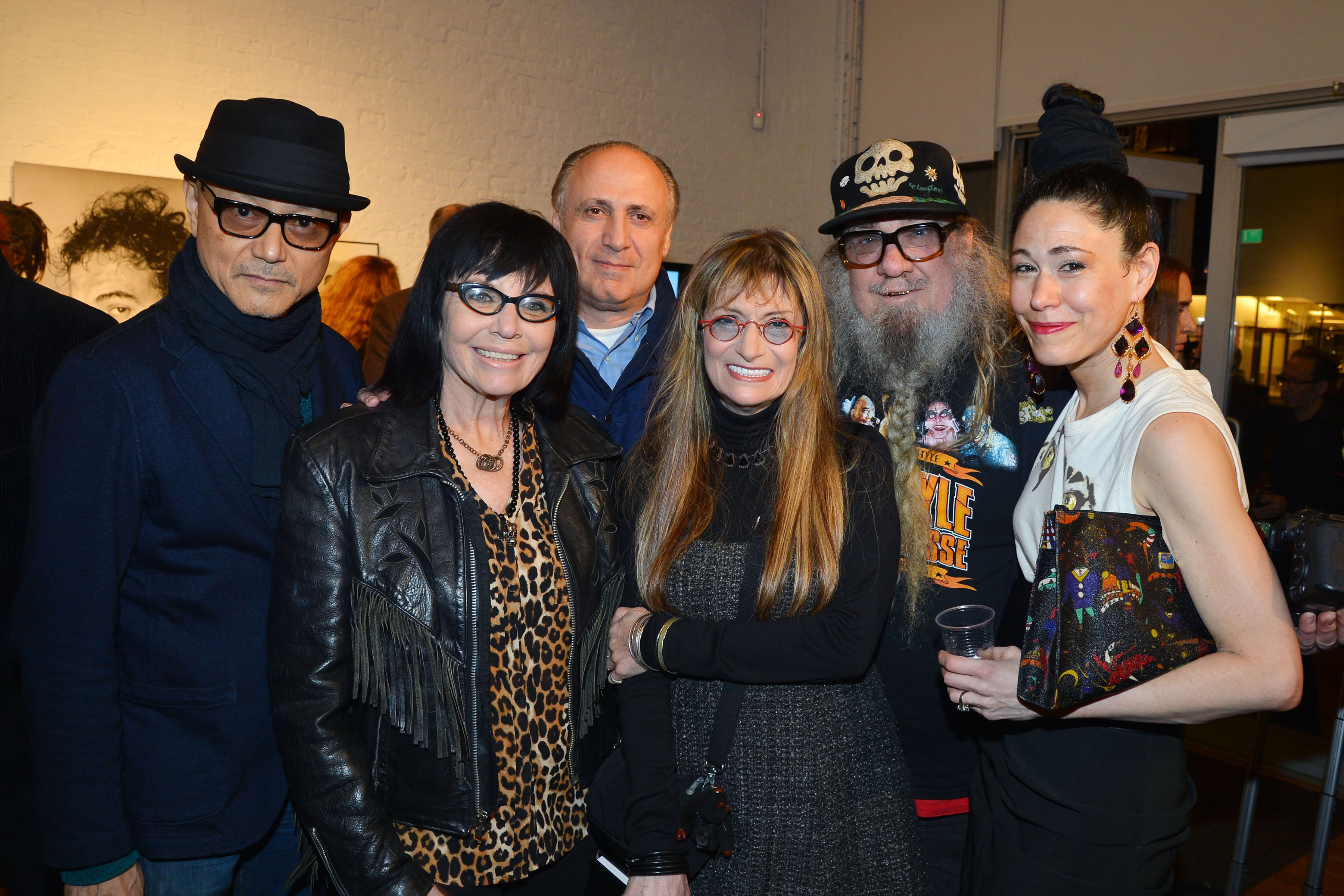 Chosei Funahara, Puma Perl, Vito Bruno, Marcia Resnick, Clayton Patterson, Elyn Kuznetova== An Exhibition of Photographs by MARCIA RESNICK From Her New Book Punks, Poets and Provocateurs:== Howl! Happening: An Arturo Vega Project6 East 1st Street, NYC== February 04, 2016== ©Patrick McMullan== Photo - Patrick McMullan/PMC== ==