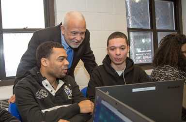 Tech Up Ribbon Cutting at Fulton Houses & Tour with GM