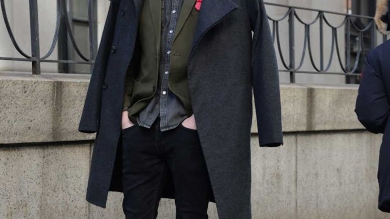 Aidan Alexander at New York Fashion Week on Feb. 11, 2016.