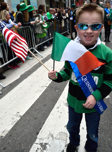Finally, Irish Unity in St. Pat's Parade 13 A younger Quinnipiac colleague. | DONNA ACETO