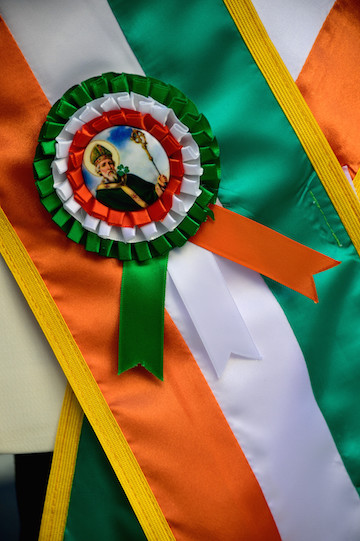 Finally, Irish Unity in St. Pat's Parade 10 St. Patrick himself. | DONNA ACETO