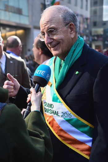 Finally, Irish Unity in St. Pat's Parade 3 Grand marshal George Mitchell. | DONNA ACETO