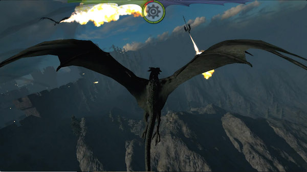 Tribeca Film Fest ventures into virtual reality 3 Azhdaya approaches the tomb of Vermithrax in “Dragonflight,” an aerial combat simulator that puts you on the back of a dragon. Image courtesy Michael Conelly.