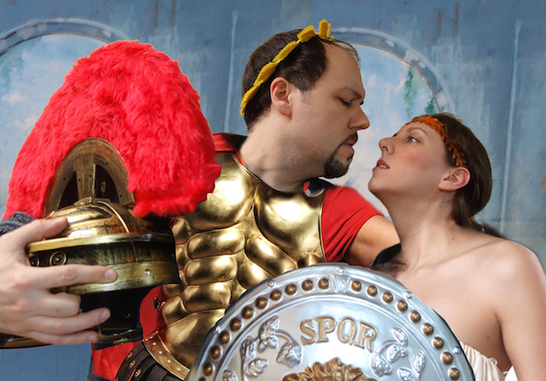 Just Do Art: Week of March 10, 2016 2 The Roman general Severo (Robert Garner) attempts to woo Paolina (Sara Beth Pearson), in Amore Opera’s production of “Poliuto” — through Mar. 20 at The Sheen Center. Photo by Nathan Hull.