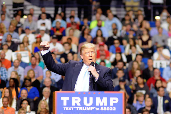 No ducking Donald 1 “I don't know what the hell you people are talking about. Look how yuge my hand is. It's in a fist, but it would be twice as big if I opened it. Plus, it's cold, and I just washed my hands.” Photo source: donaldjtrump.com.