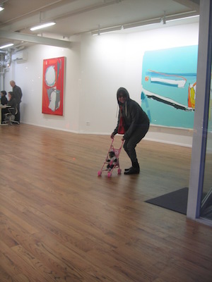 Rev. Jen finds power in Pippi, prosthetics, pageants 4 You’re never too young to learn: Rev. Jen, ever the good mother, fosters an appreciation for art by taking Marc Junior to a gallery. Photo by John Foster.